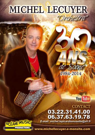 Affiche 30 ans de scene